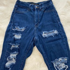Fashion Nova Ripped Jeans